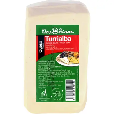 Queso Turrialba Dos Pinos 500g
