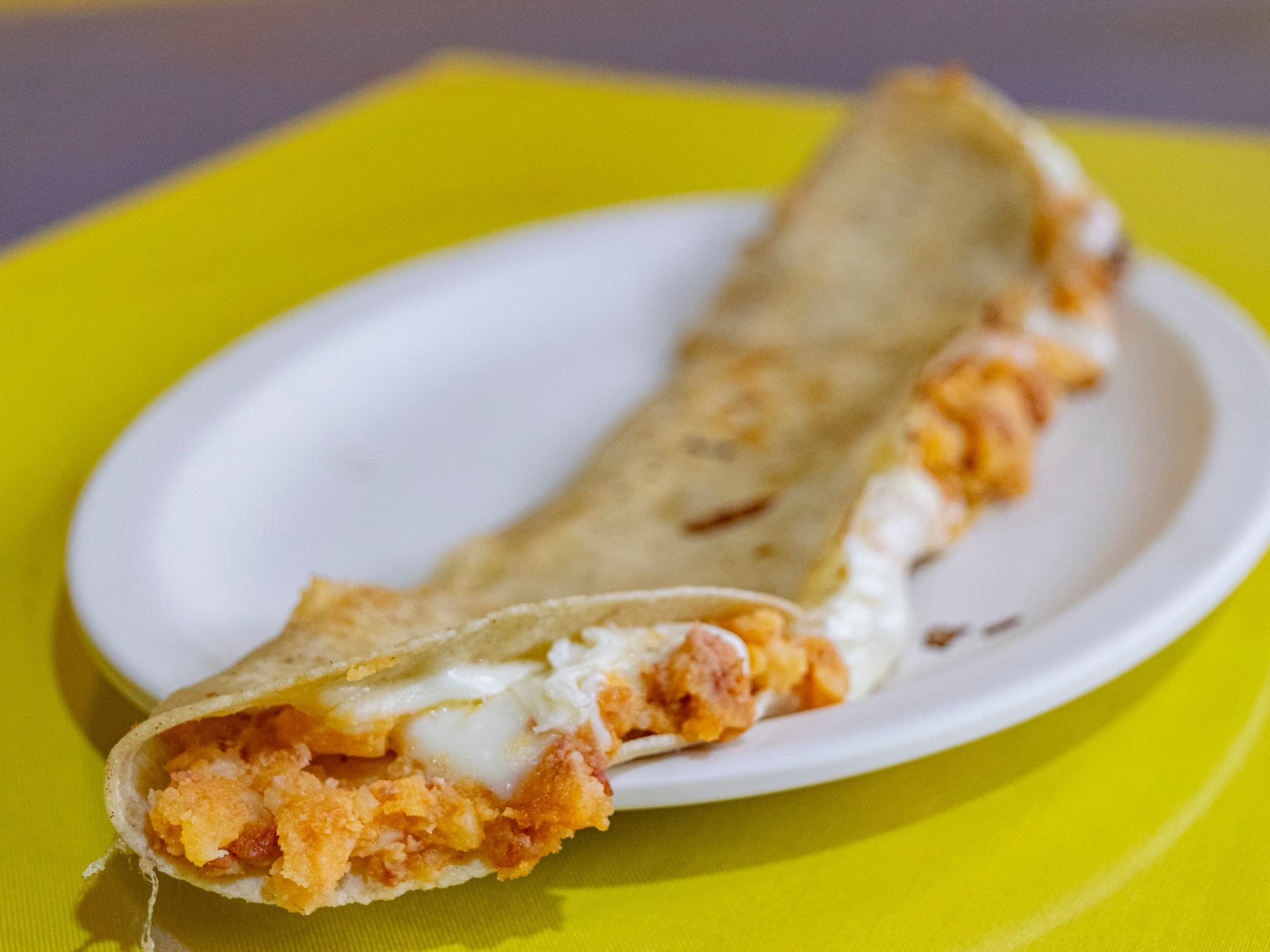 Quesadilla Gigante de Papa con Chorizo
