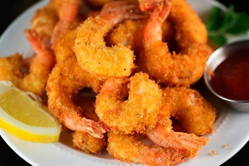 Camarones Empanizados