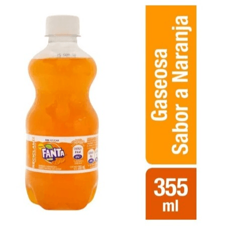 Fanta Naranja 355 ml