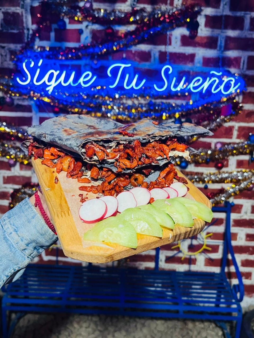Tlayuda con 1 Carne Promo 🤑