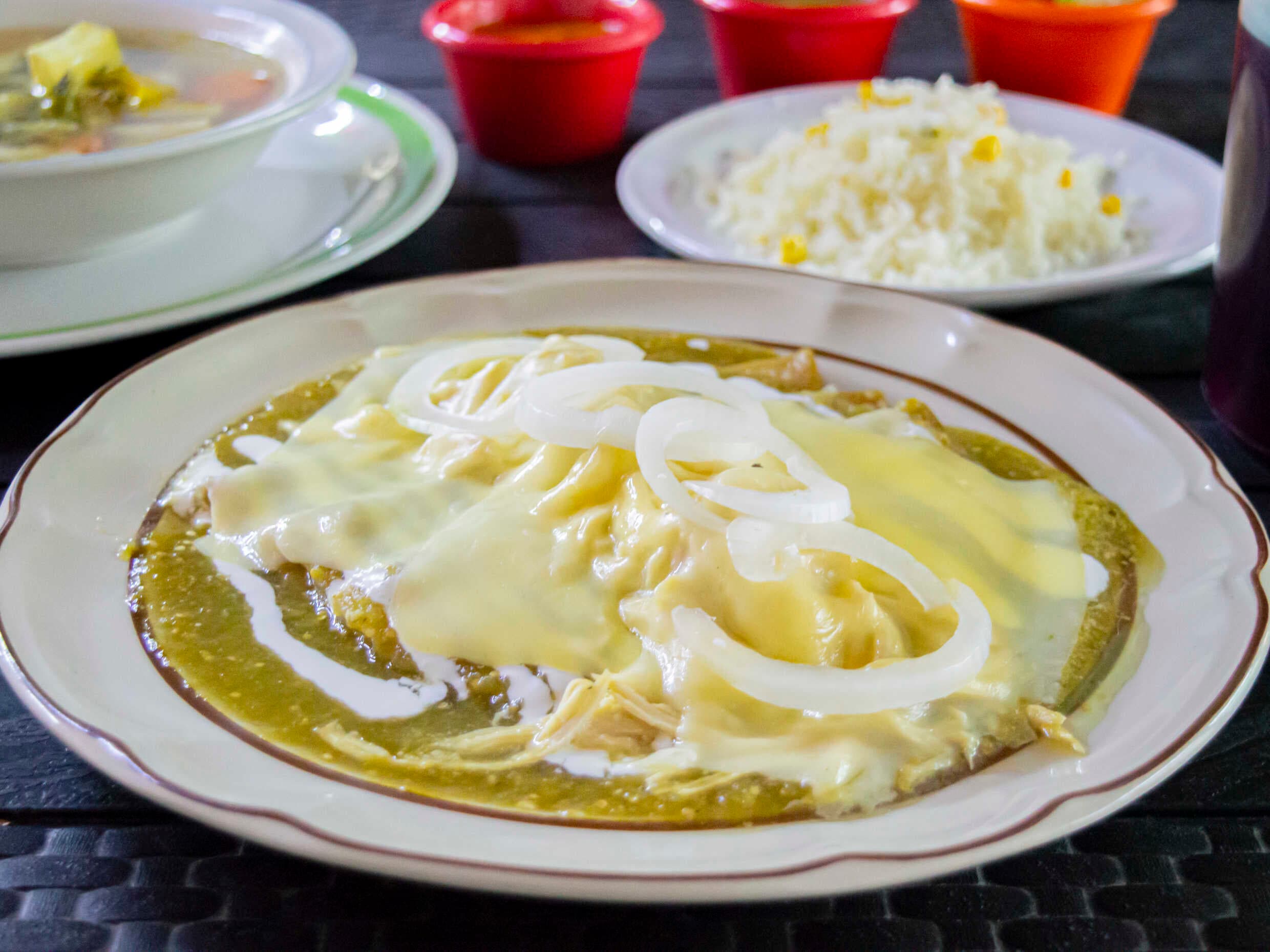 Enchiladas Suizas