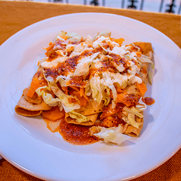 Tacos Dorados de Picadillo
