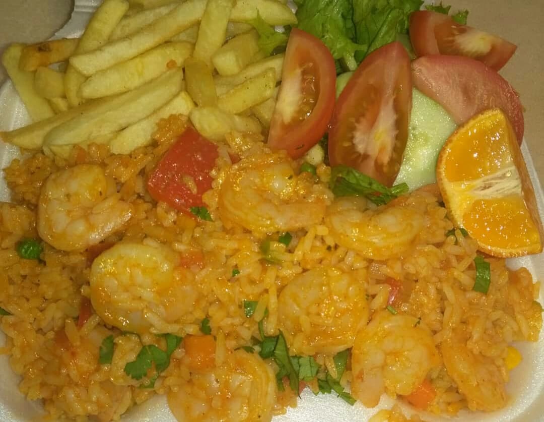Arroz con Camarones