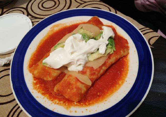 Enchiladas Rojas (4)