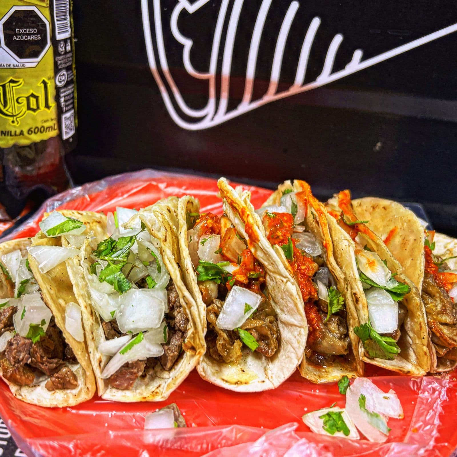 Orden Tacos de Asada 5 Piezas