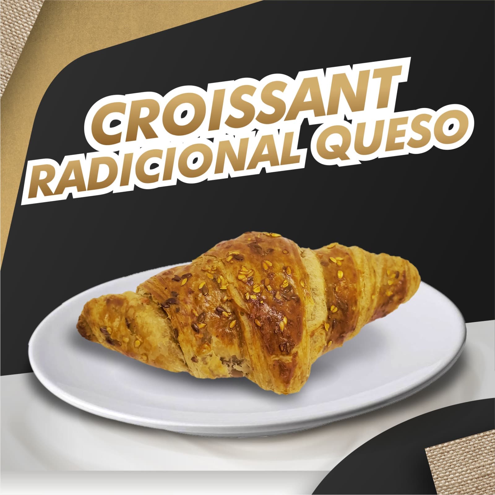 Croissant Tradicional Queso