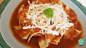 Chilaquiles en Salsa Roja