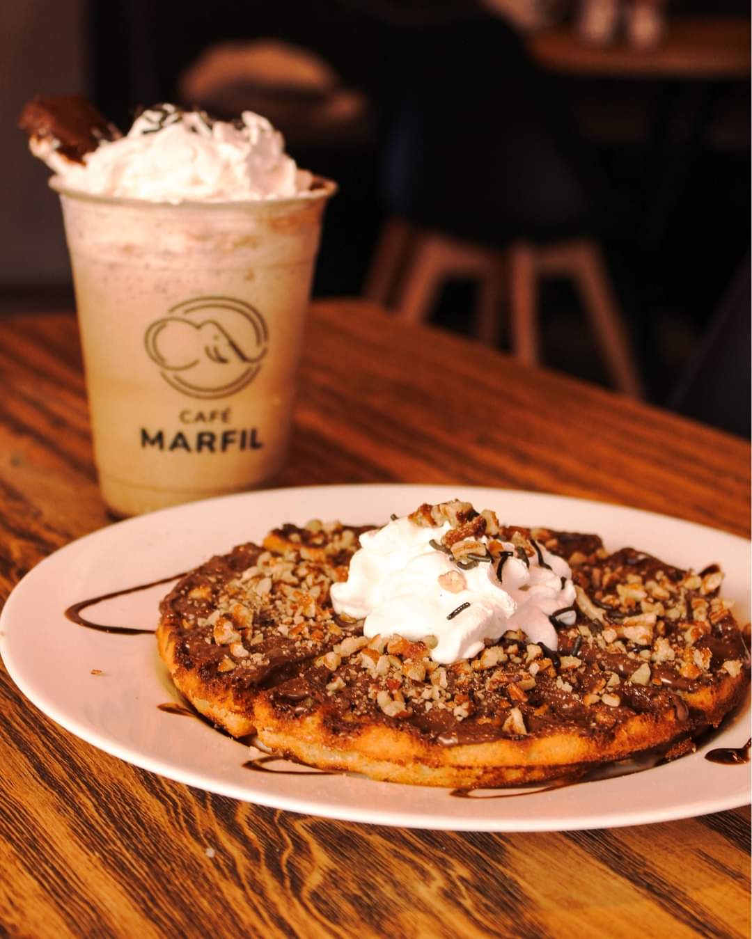 Waffle de Nutella
