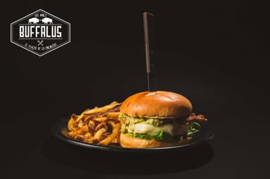 Hamburguesa de Arrachera