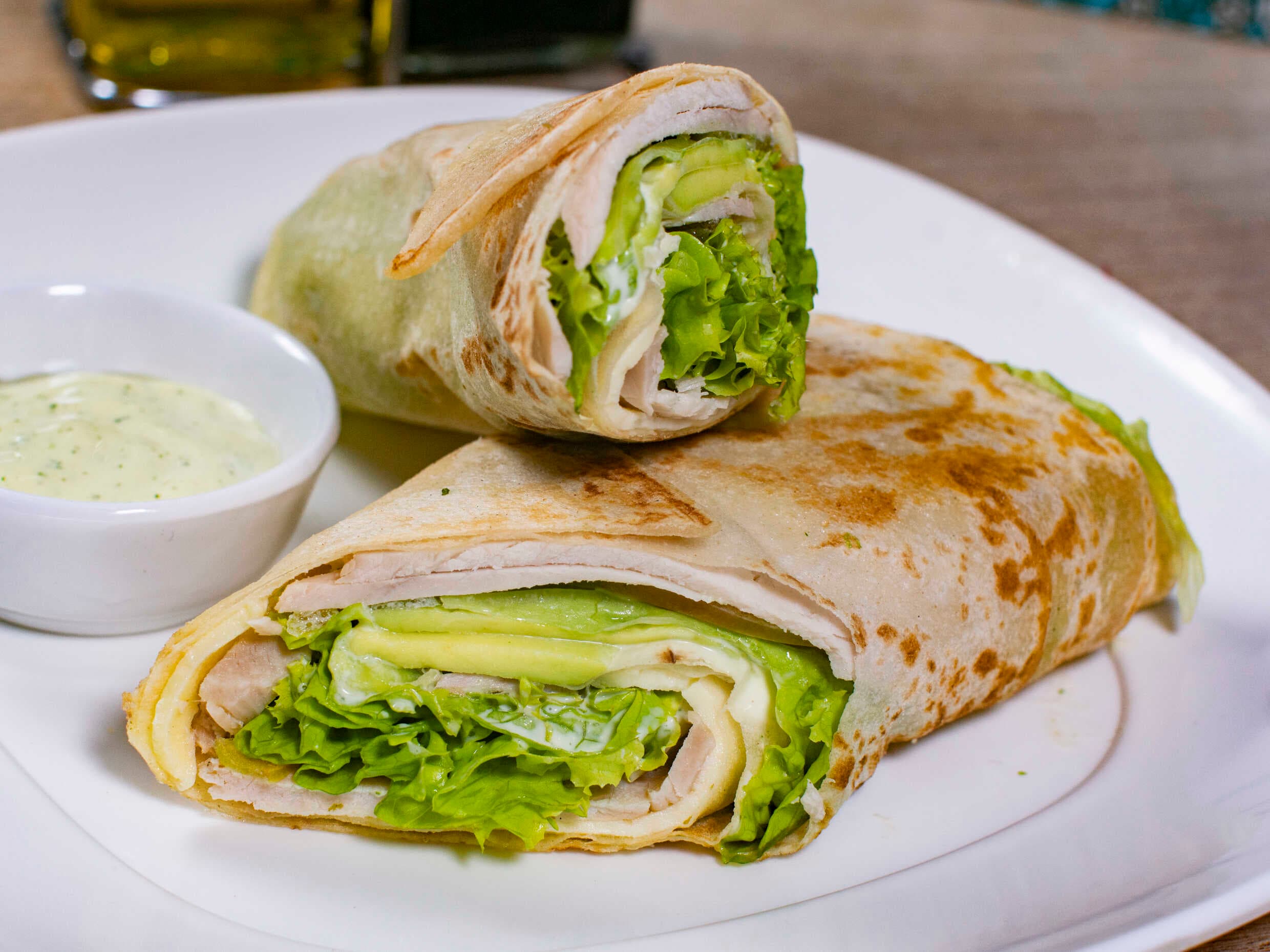 Wrap de lomo redondo
