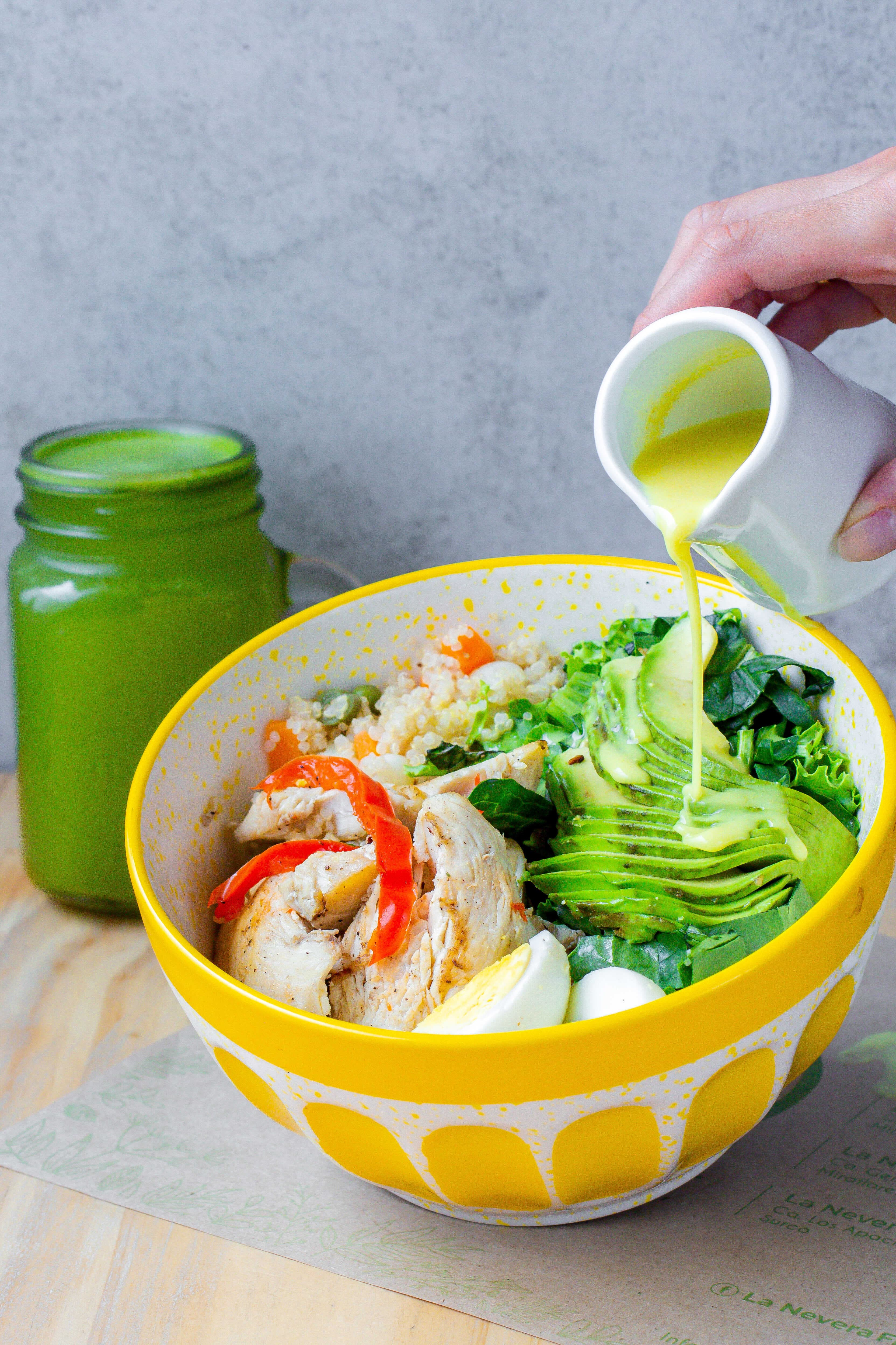 Bowl de Ensalada la Nevera Fit