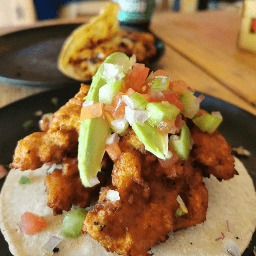Taco Chicharron de Pescado *