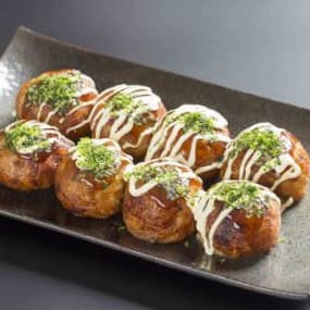 Takoyaki de Tocino Orden Completa 10 Bolitas