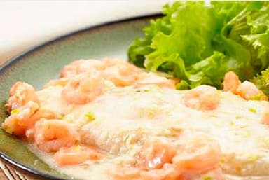 Filete de Pescado con Camarón