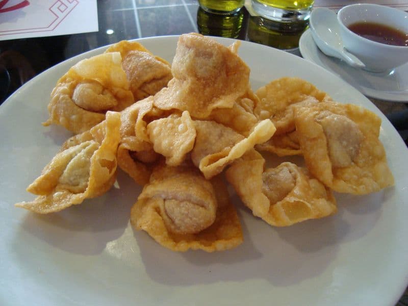 1/2 Porción de Wantán Frito