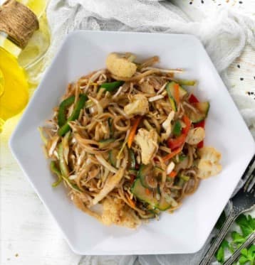 Chop Suey Vegetariano (para Tres)