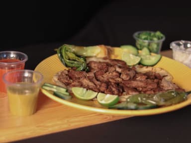 8 Tacos de Fajitas de Pollo