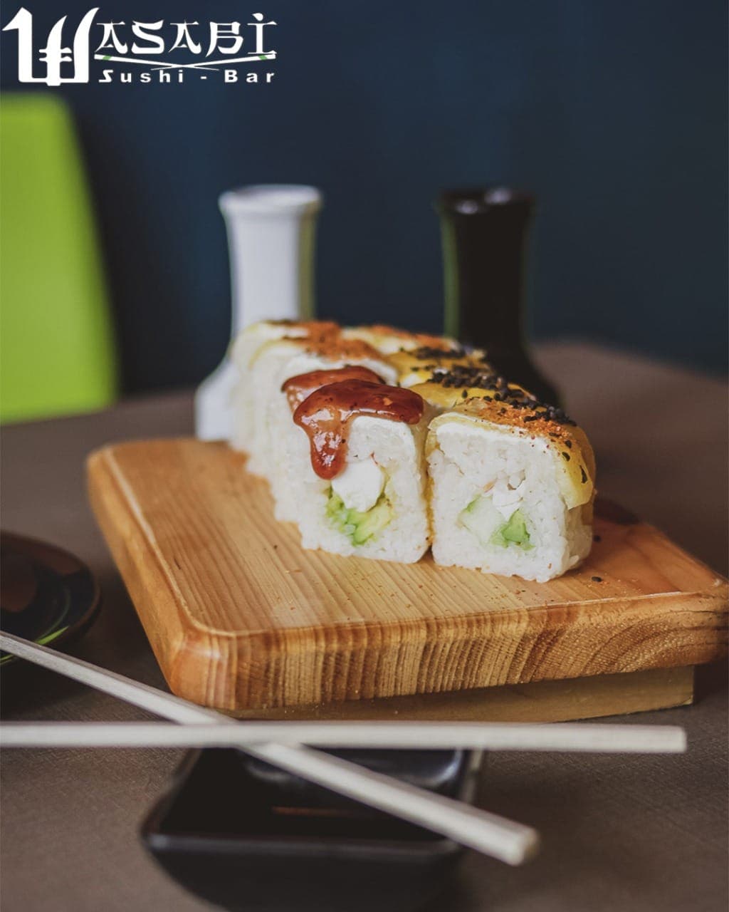 Tuni - Sake Rolls.