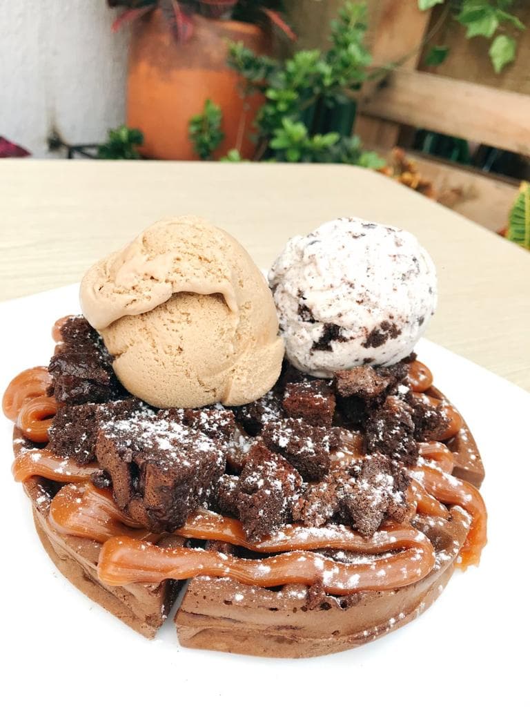 Waffle Brownie