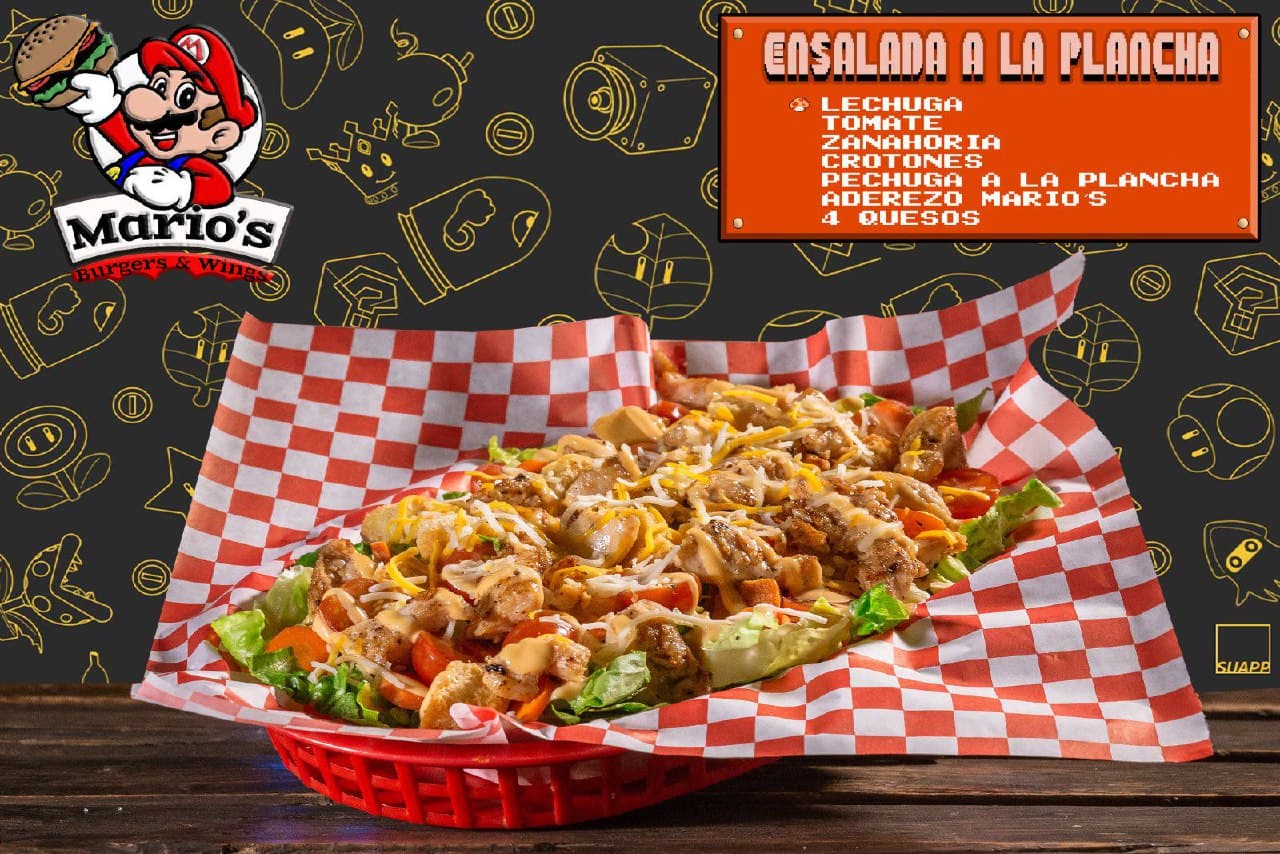 Ensalada Pechuga Plancha