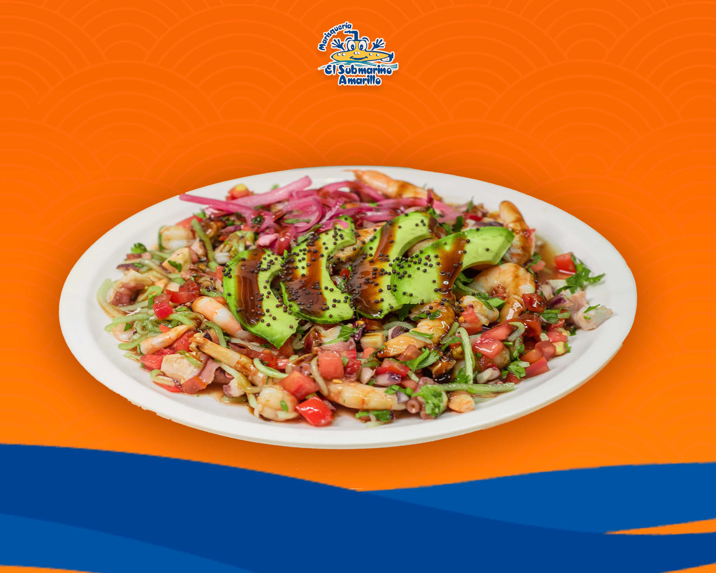 Ensalada de Mariscos Grande