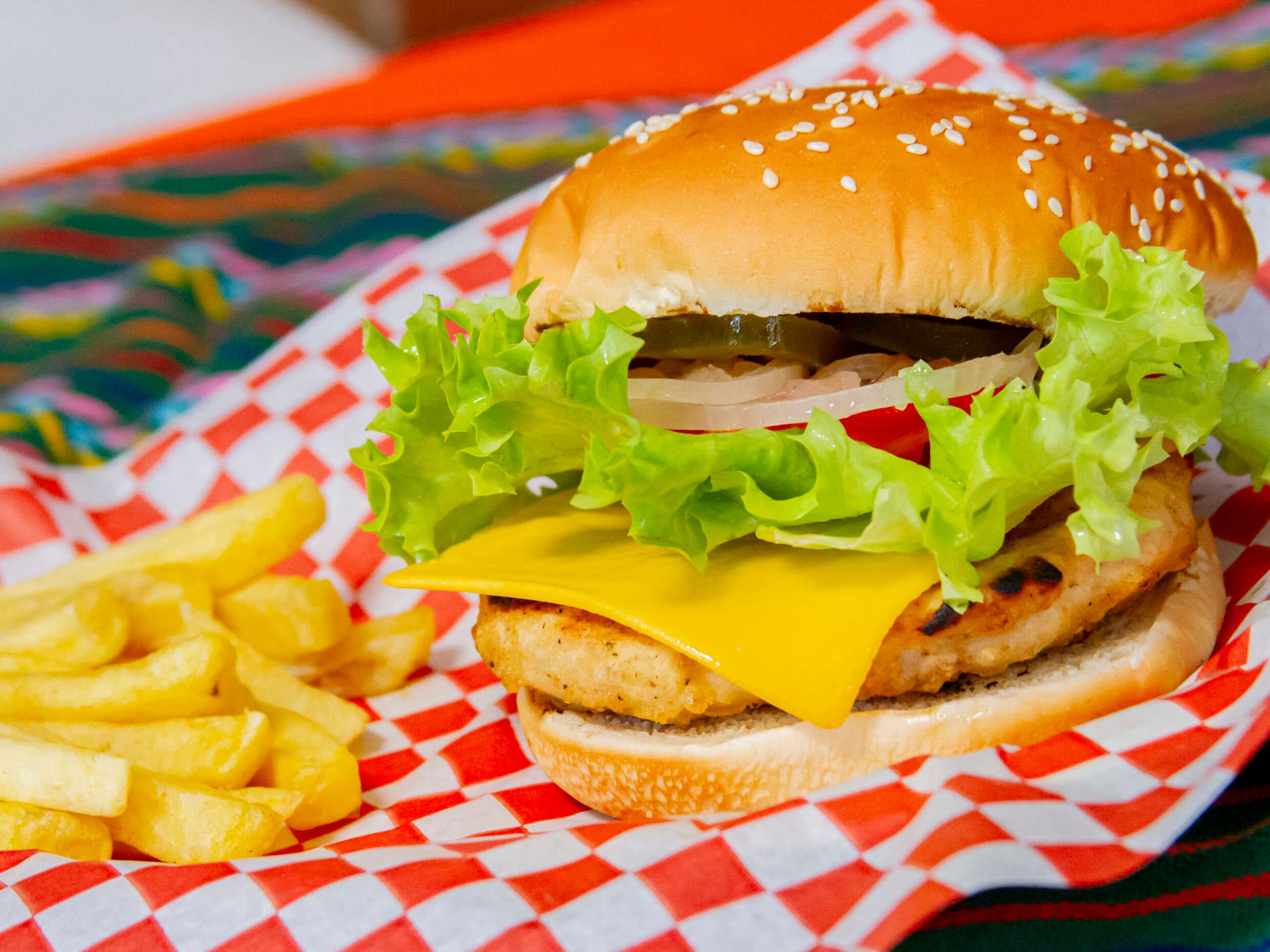 Hamburguesa Pollo