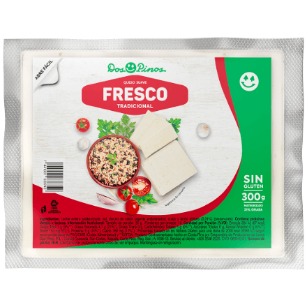 Queso Fresco Dos Pinos Paquete 300 g