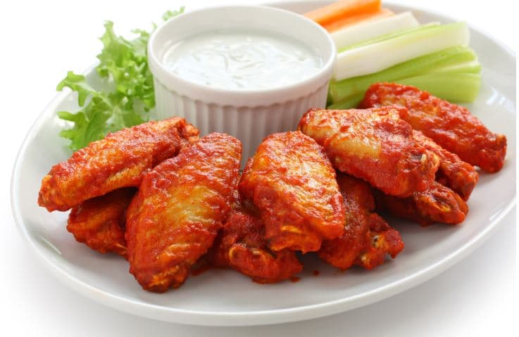 Alitas bbq Picante 4 uds