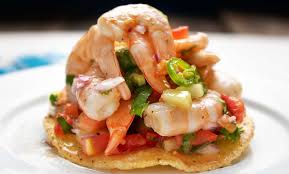 Tostada de Ceviche