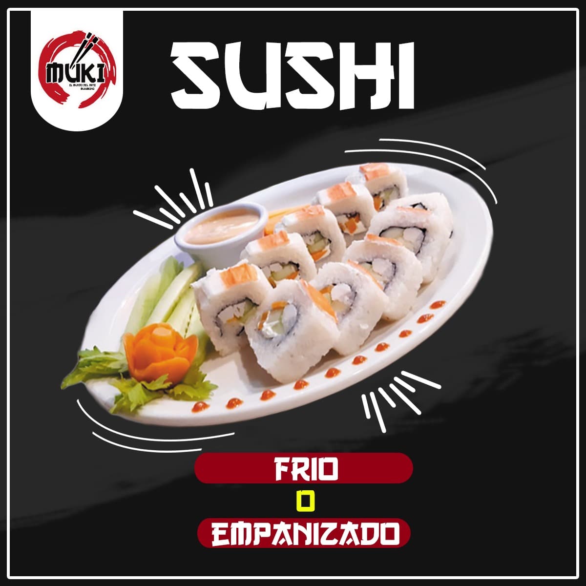 Sushi de Surimi
