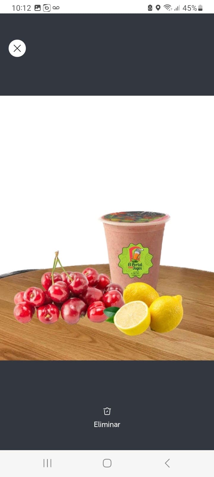 Limonada de Cereza