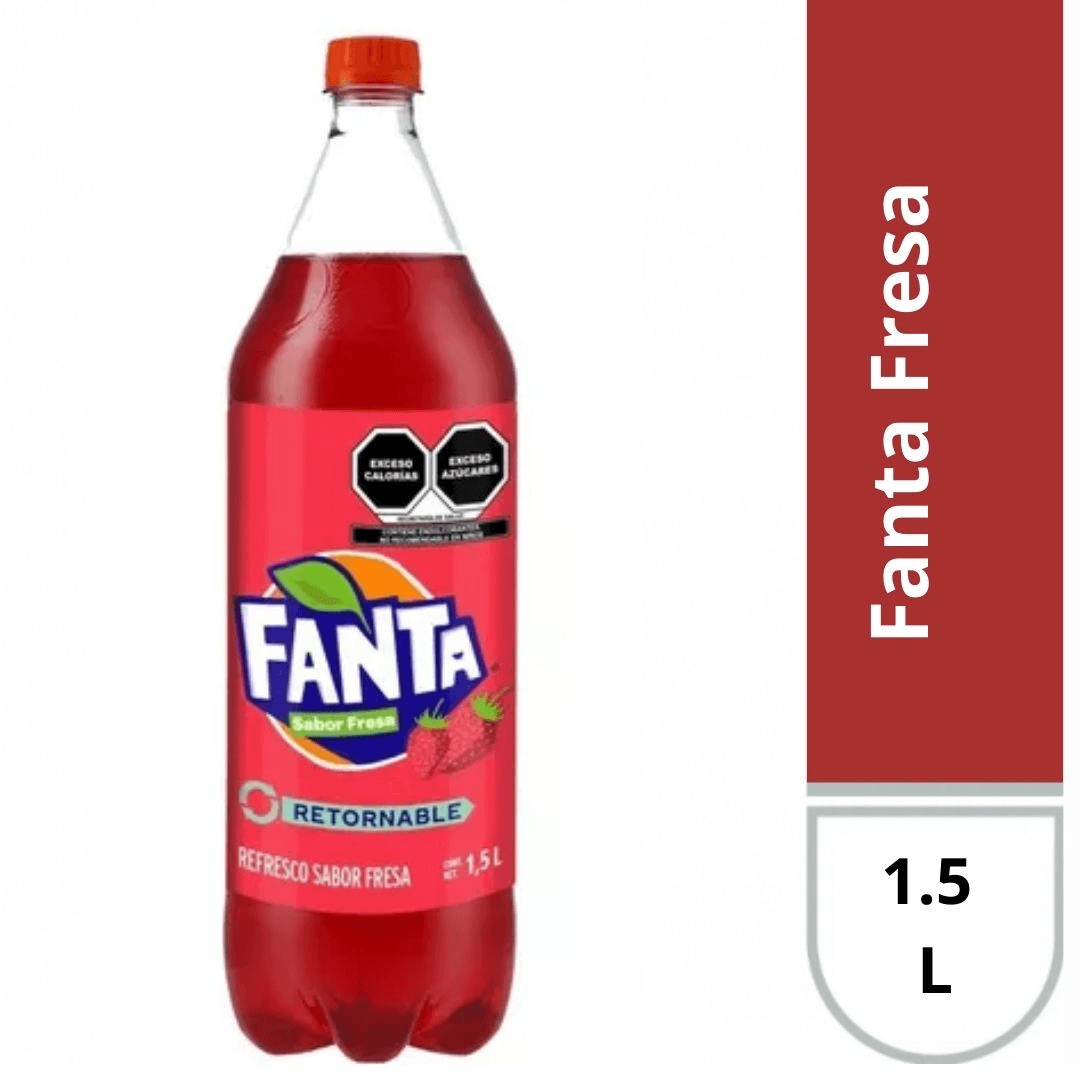 Fanta Fresa 1.5 lts
