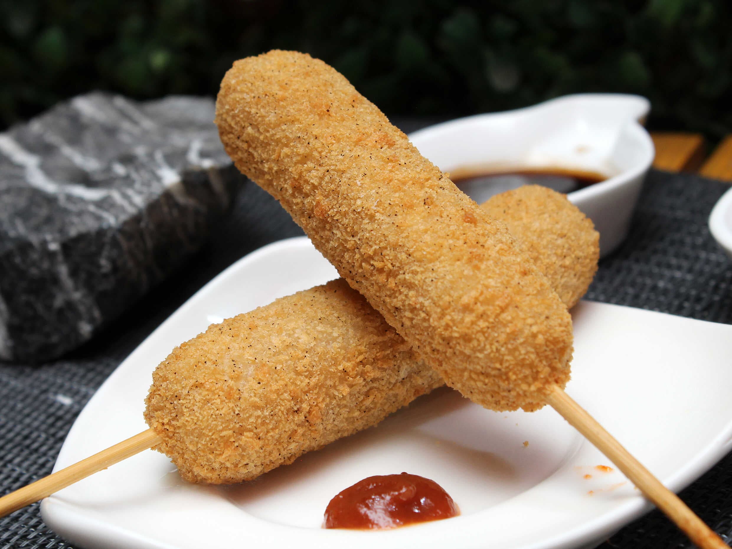 Brocheta De Queso Manchego (1 Pieza)