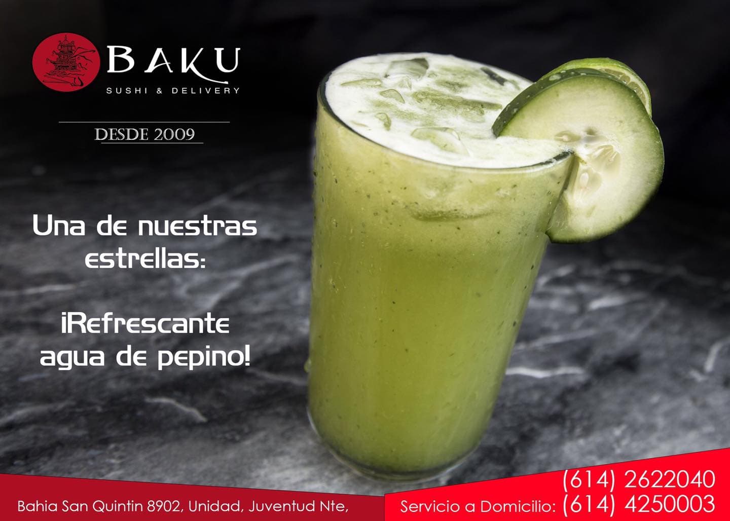 Agua de Pepino