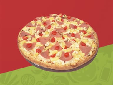 Pizza Hawaiana Familiar