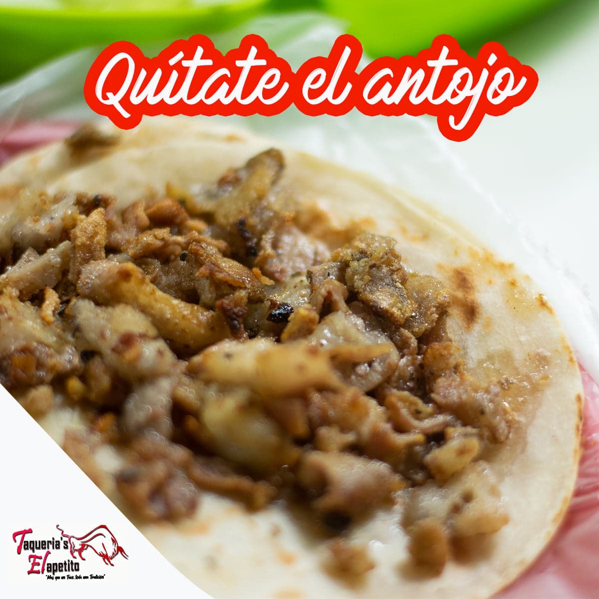 Taco de Tripita Harina