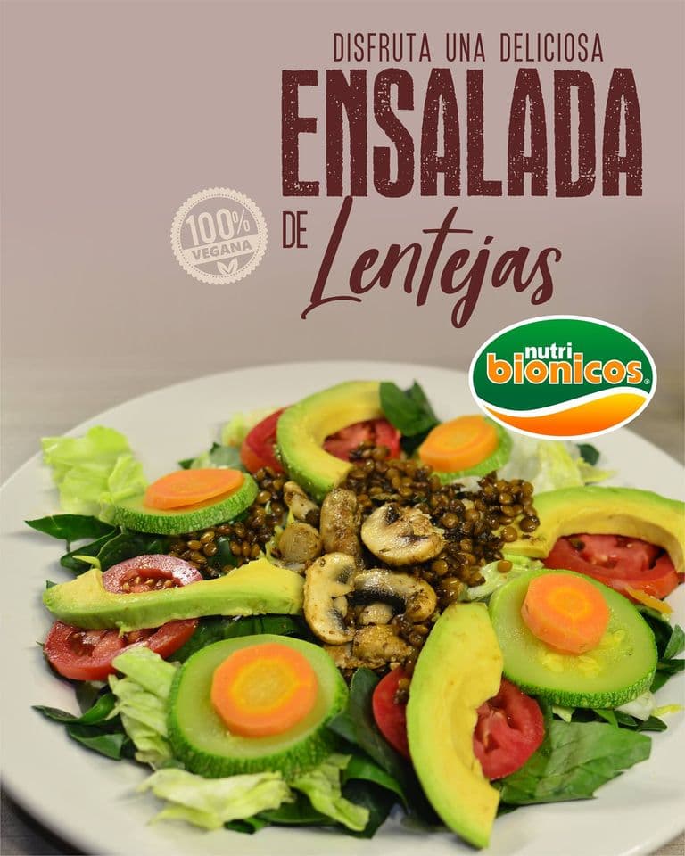 Ensalada Vegana de Lentejas
