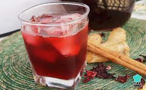 Agua de Jamaica Canela