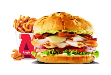 1 Turkey Avocado + 1 Curly Fries Medianas