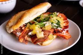 2 Tortas de Pastor Sin queso