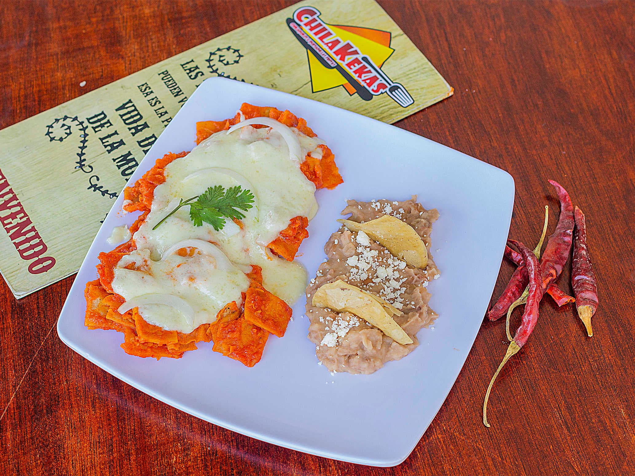 Chilaquiles al Gratin
