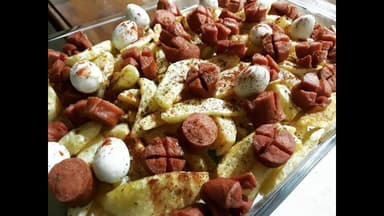 He! Salchipapa Tradicional para 2 Personas