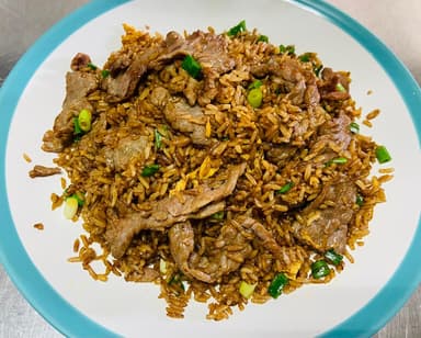 Arroz Frito con Lomo Medio