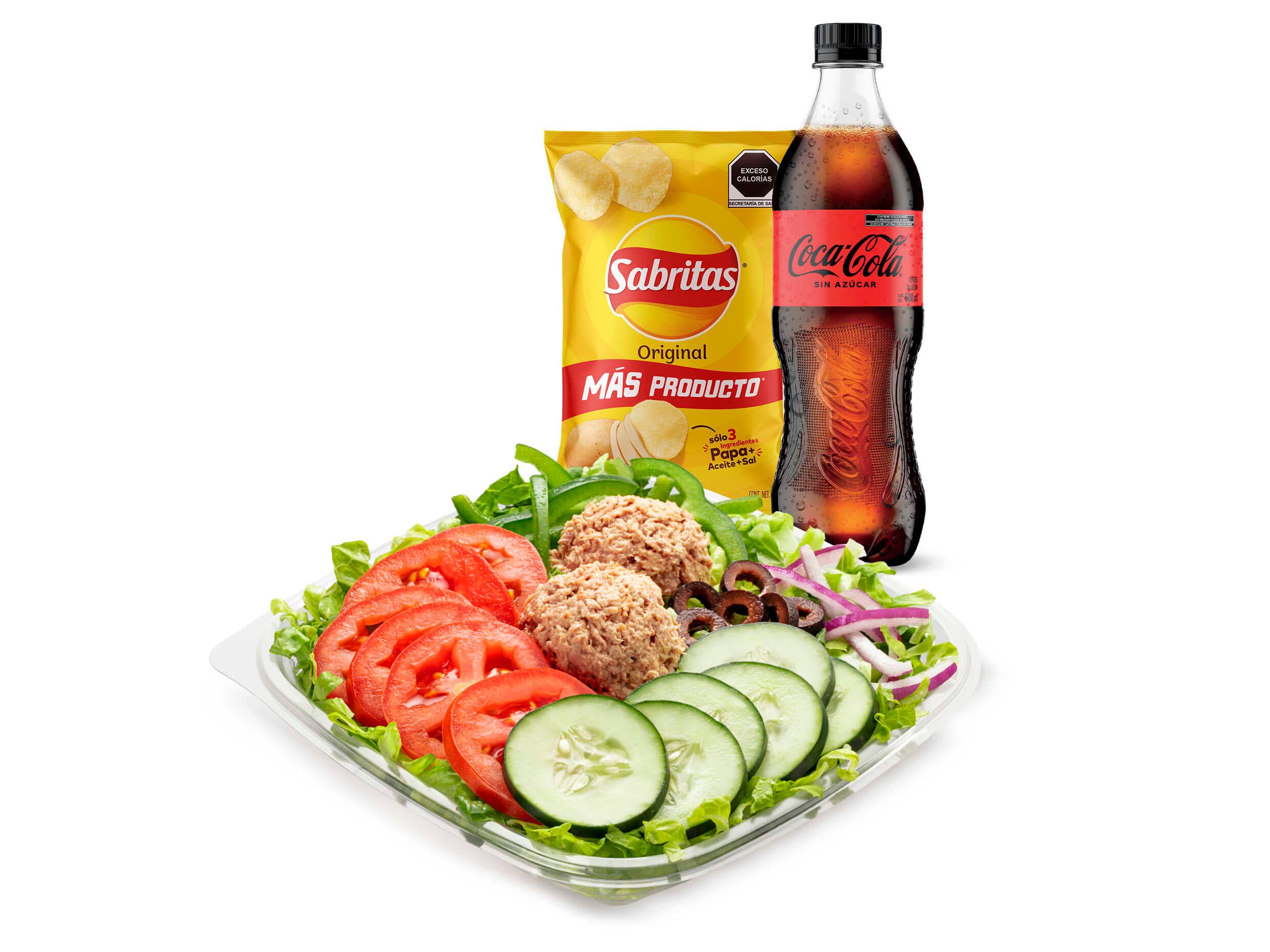 Ensalada de Atún en Combo
