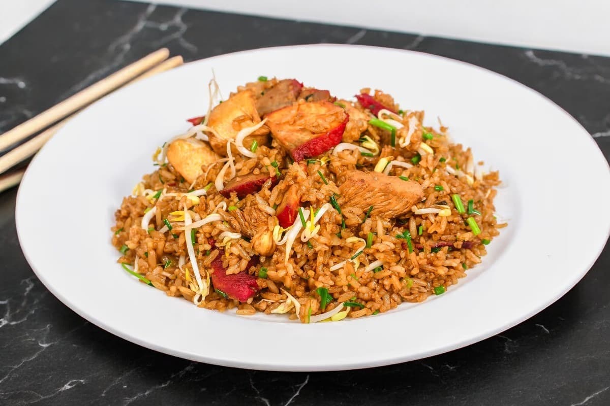 Arroz Mrs Wok de Pollo Cerdo (1 Persona)