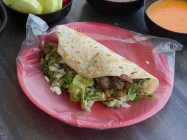 Taco Perrón de Harina