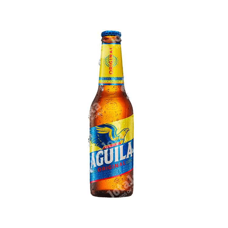 Cerveza águila en lata