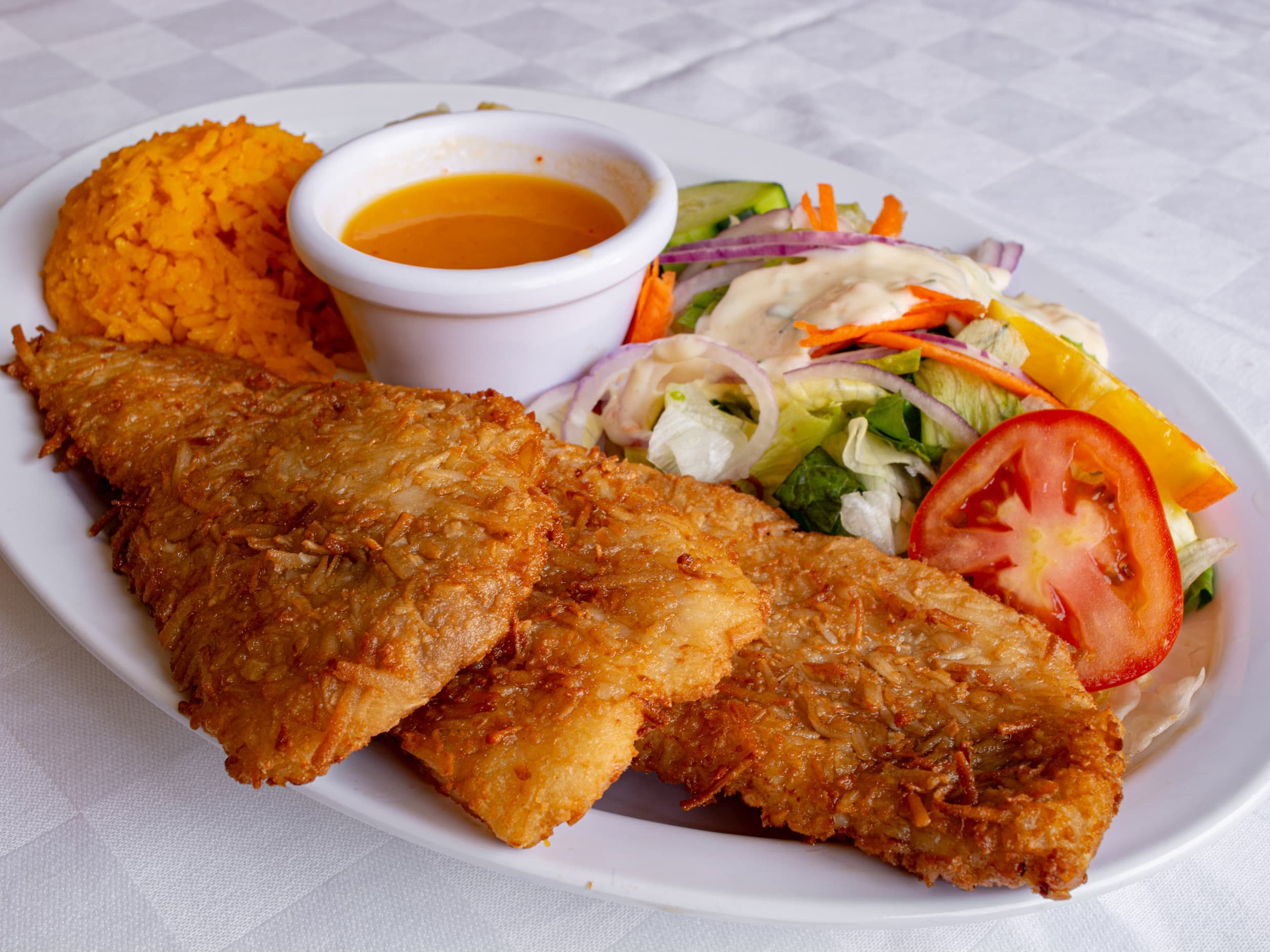Filete Empanizado al Coco