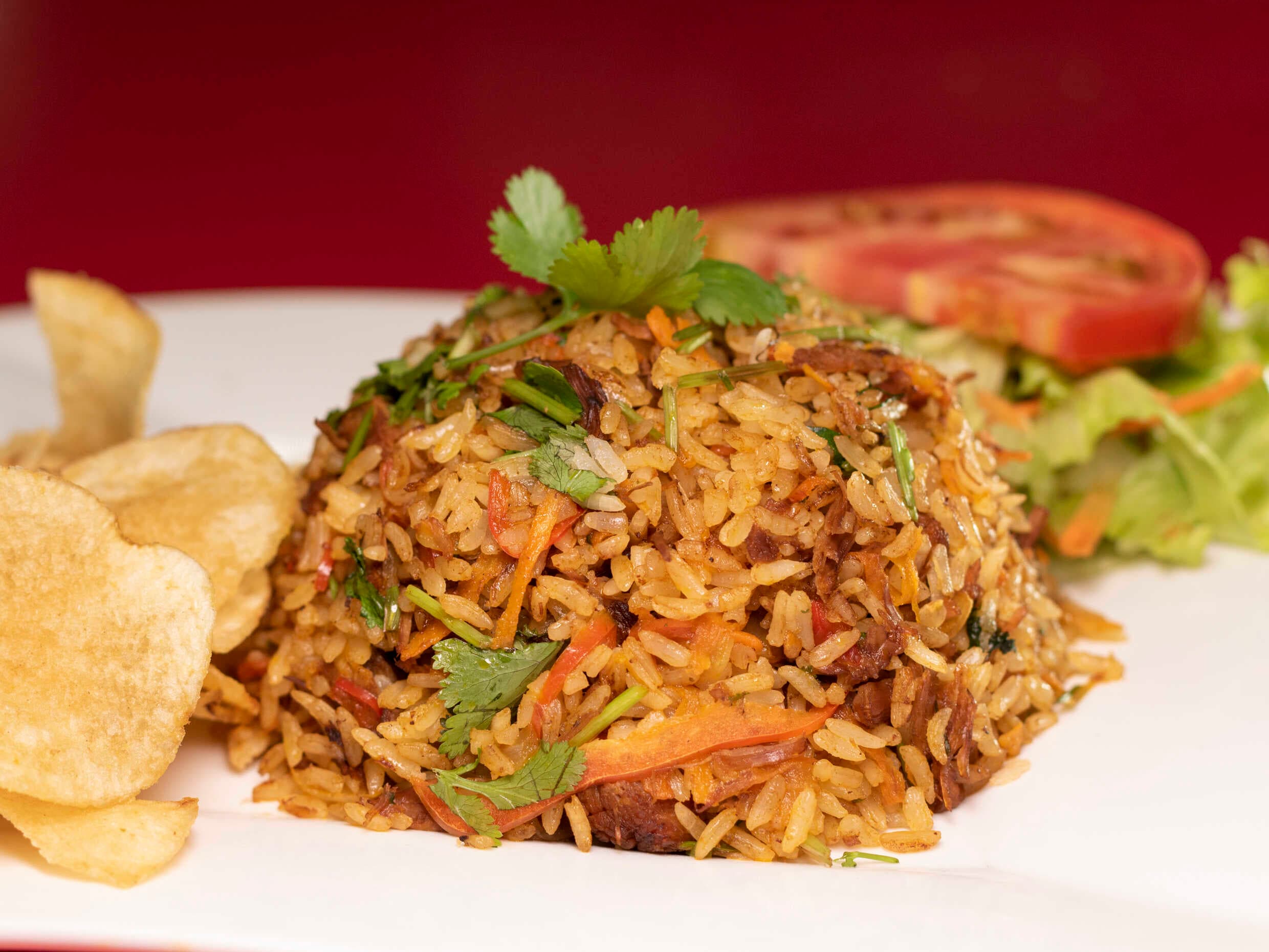 Arroz con Carne Grande